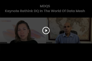 MDQS Summit 2023 - Keynote: Rethink DQ In The World Of Data Mesh