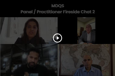 MDQS Summit 2023 - Panel / Practitioner Fireside Chat 2