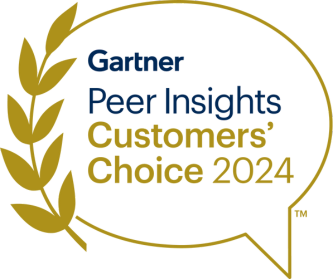 Gartner peer insights badge